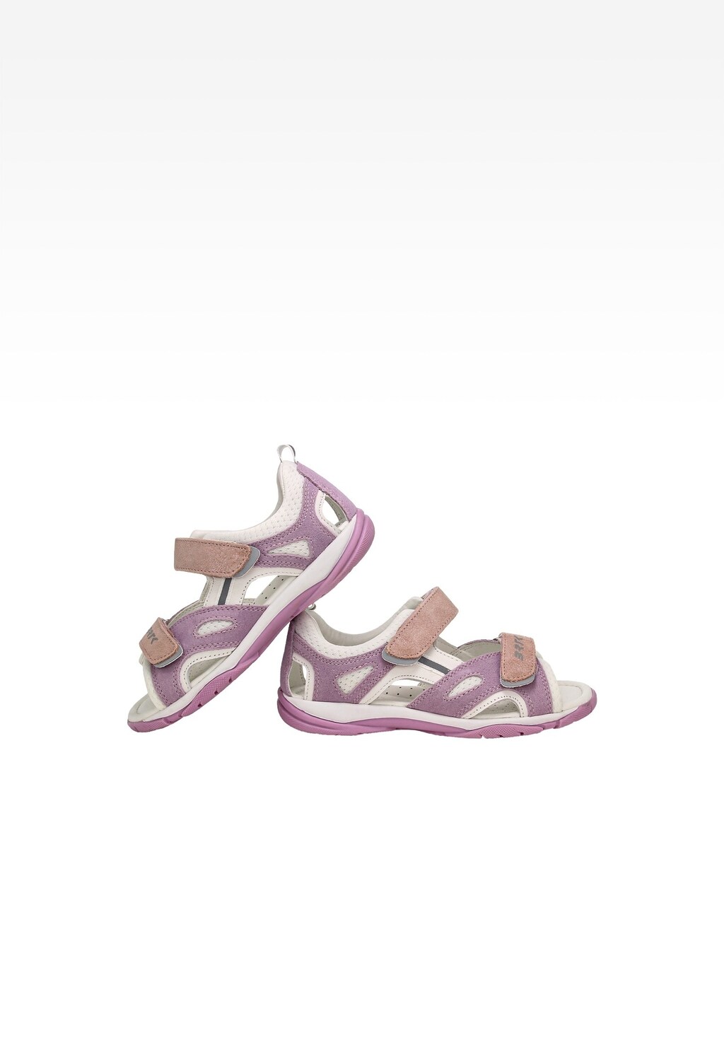 Bielo-fialové sandále pre dievčatá BARTEK 84414-67 Widok 8