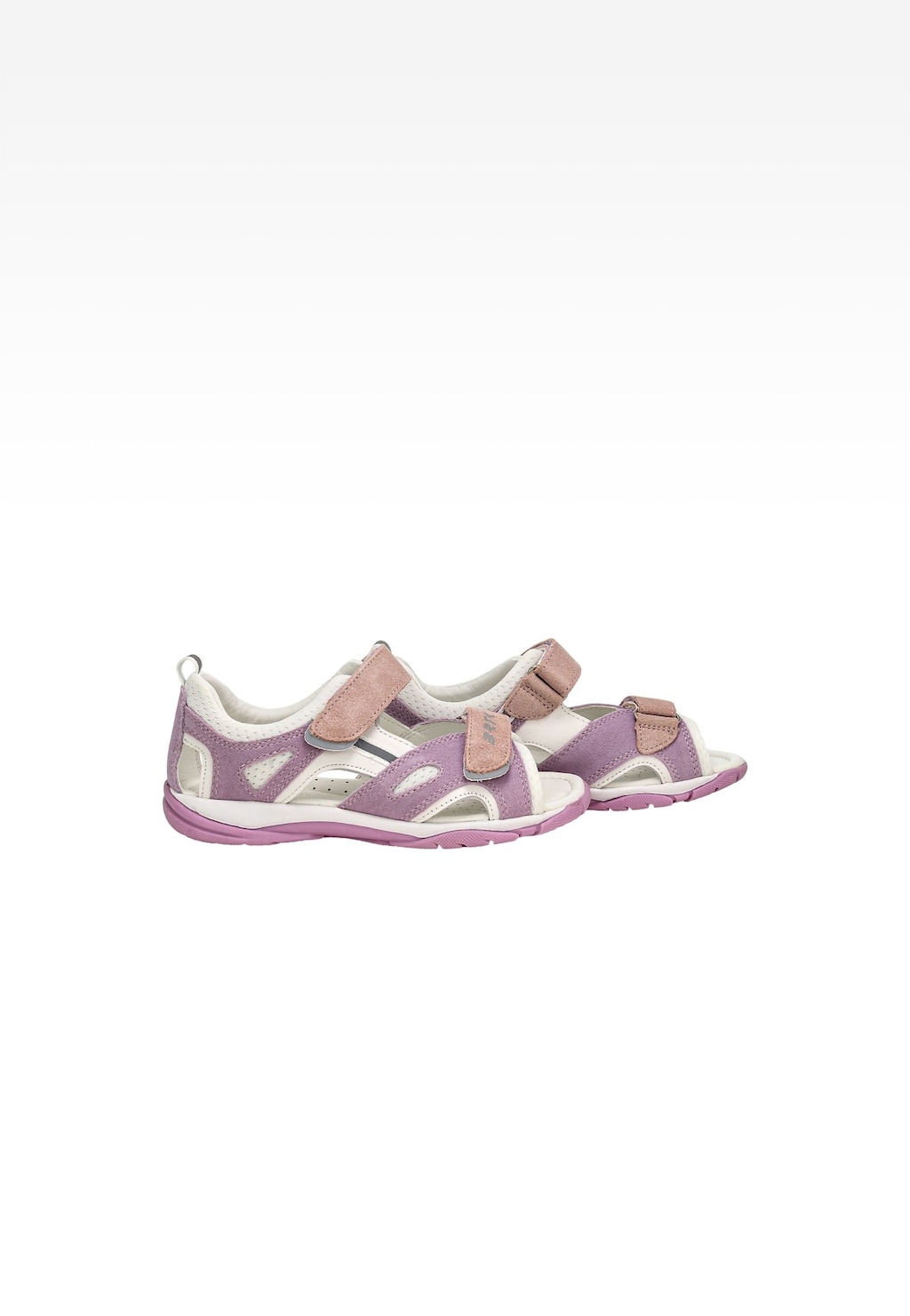 Bielo-fialové sandále pre dievčatá BARTEK 84414-67 Widok 7
