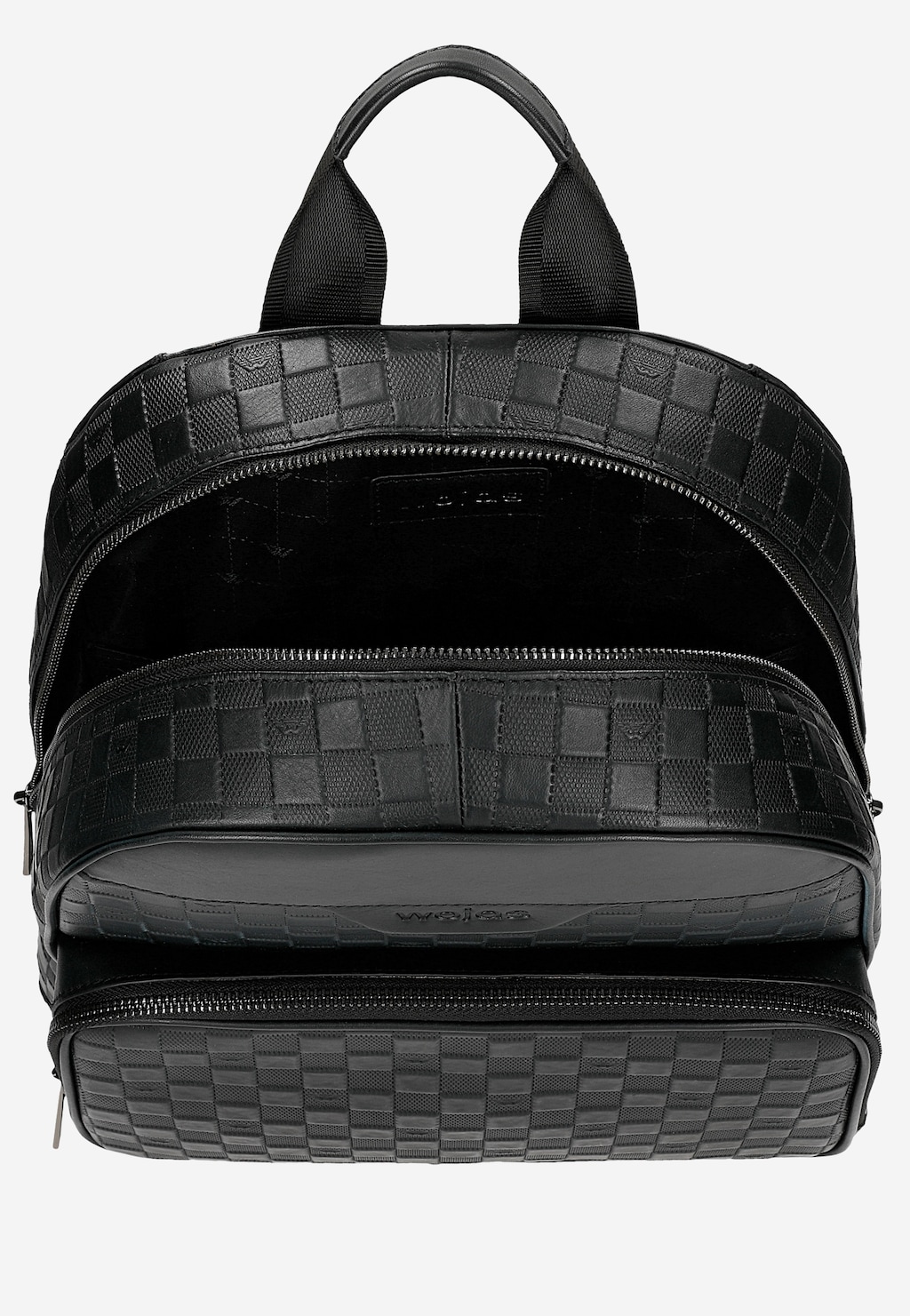 Čierny logovaný pánsky batoh 80396-51 Widok 5