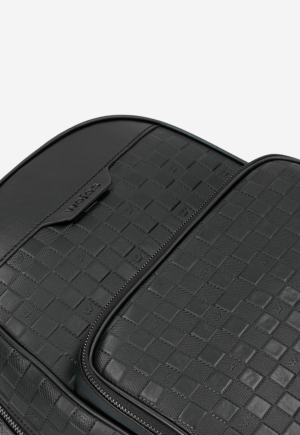 Čierny logovaný pánsky batoh 80396-51 Widok 6