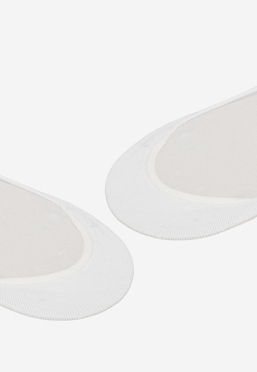 Bílé bavlněné dámské kotníkové ponožky 97071-80 Widok 2