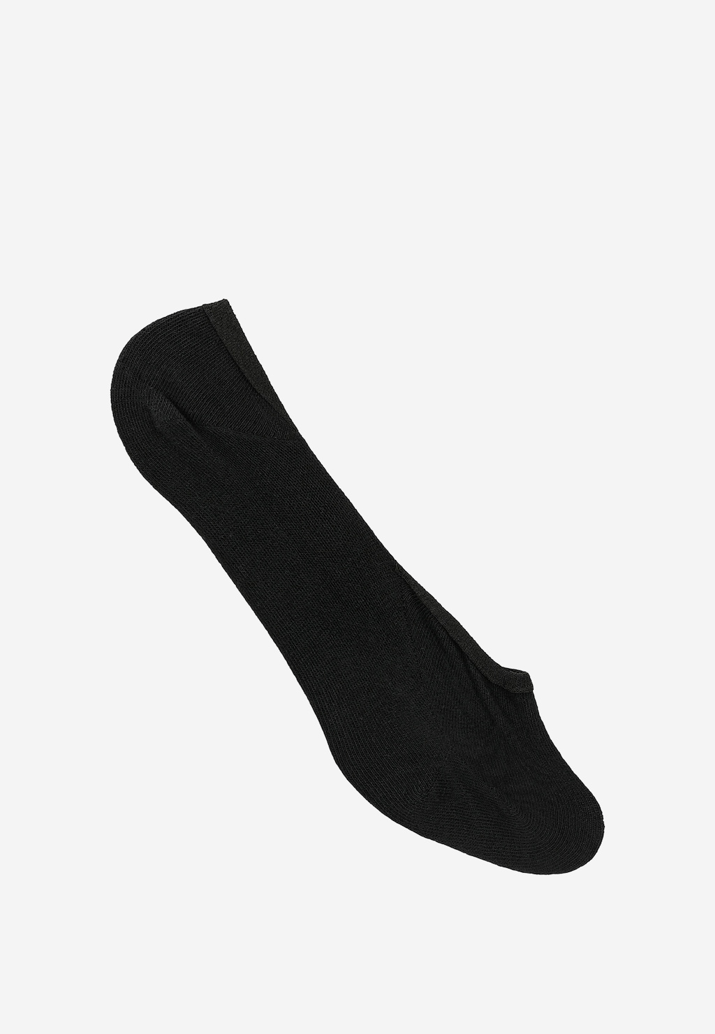 Černé bavlněné dámské ponožky do bot 97071-81 Widok 1