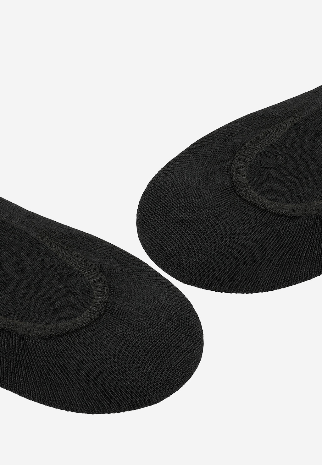 Černé bavlněné dámské ponožky do bot 97071-81 Widok 2