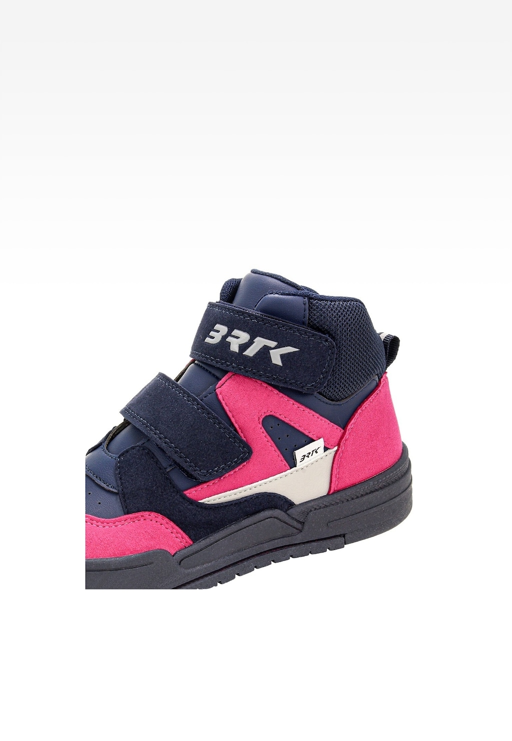 Tmavě modro-růžové kotníčky pro holčičky z mikrovlákna a textilního materiálu BARTEK 88000-16 Widok 8