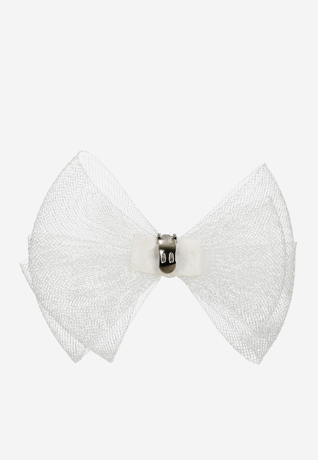 Biele ozdoby na topánky s perleťovou korálkou 98537-10 Widok 3