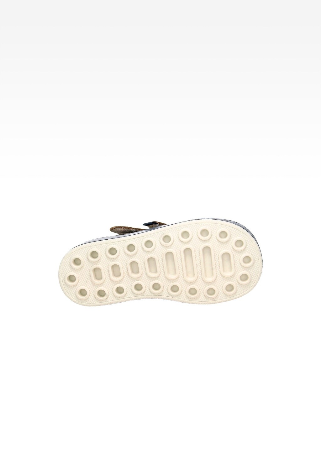 Béžové kotníčkové boty BARTEK se zlatými srdíčky a zvířátkem na špičce 1356801 Widok 5