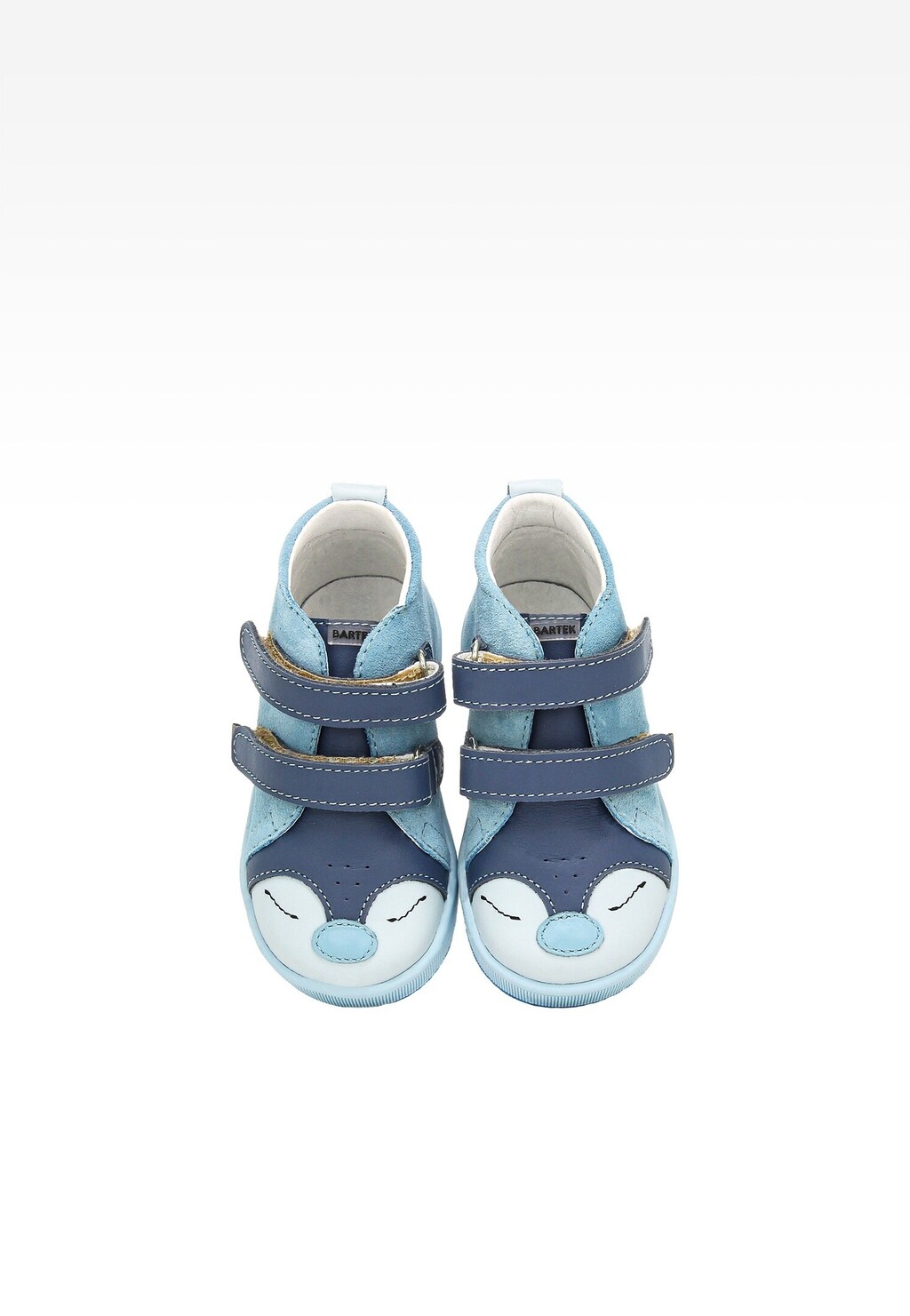 Modré kožené kotníkové boty BARTEK 13568-09 Widok 7