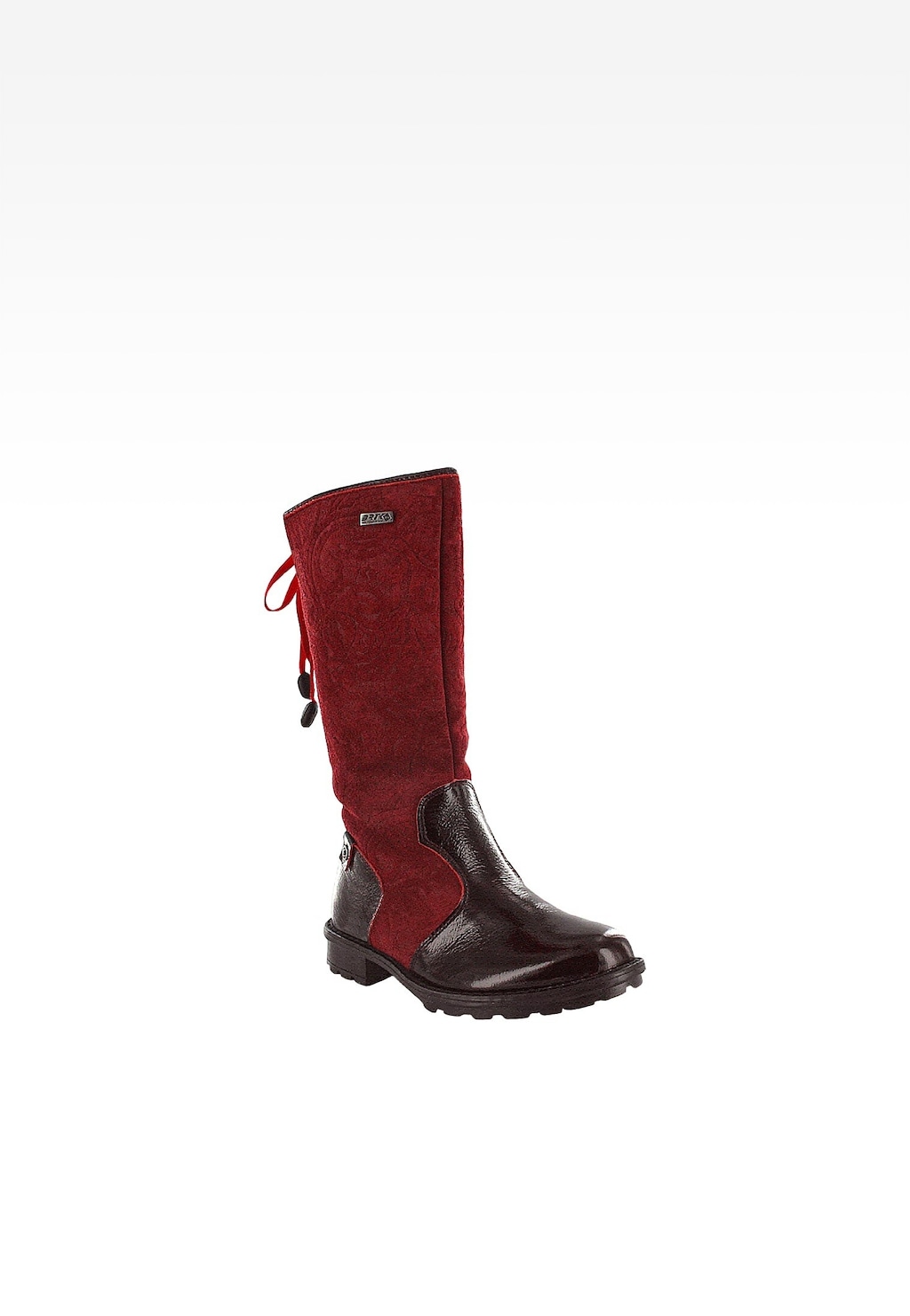 Čižmy BARTEK W-37723/0SD, pre dievčatá, bordové Widok 2