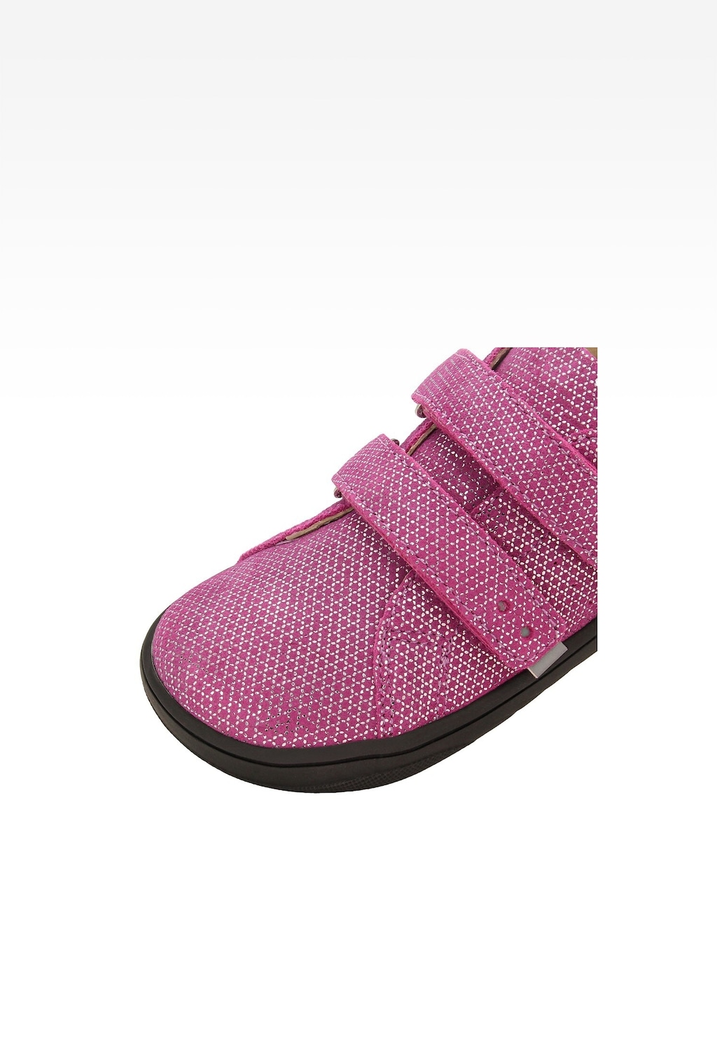 Ružové poltopánky barefoot s ligotavým vzorom BARTEK 83005-65 Widok 9