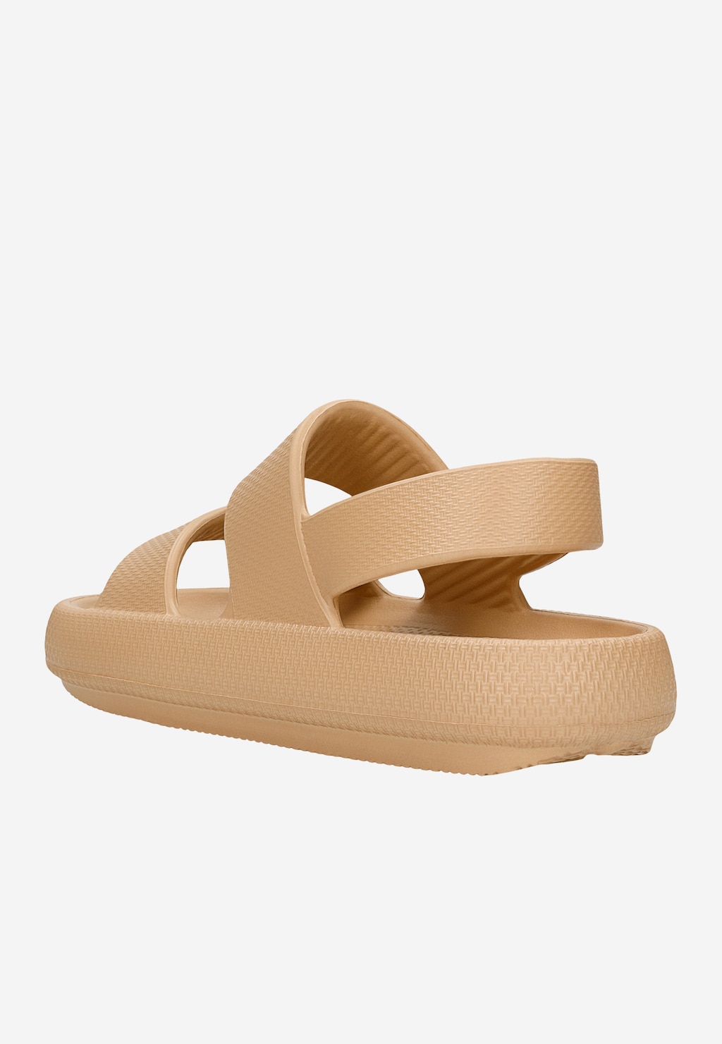 RELAKS lekkie beżowe sandały damskie z pianki EVA R74031-14 Widok 3