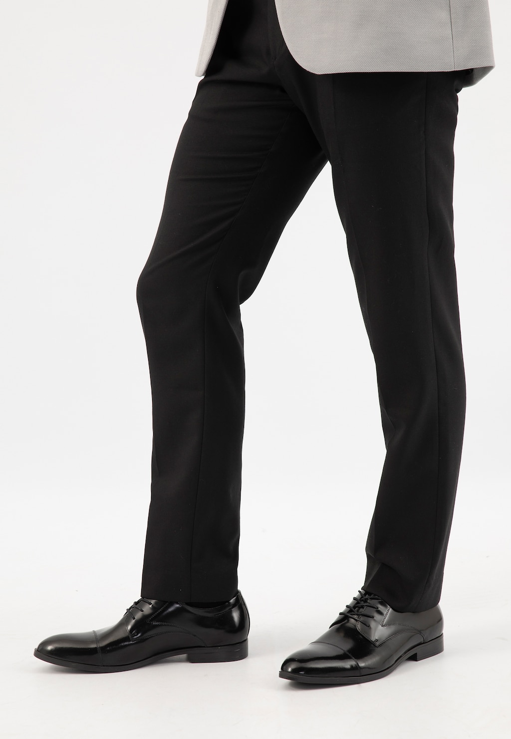 Wizytowe skórzane półbuty męskie 10236-51 Widok 7