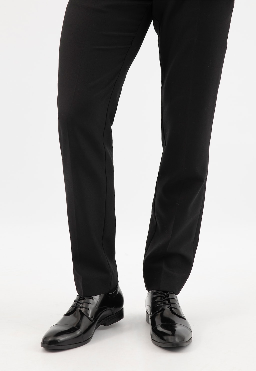 Wizytowe skórzane półbuty męskie 10236-51 Widok 8