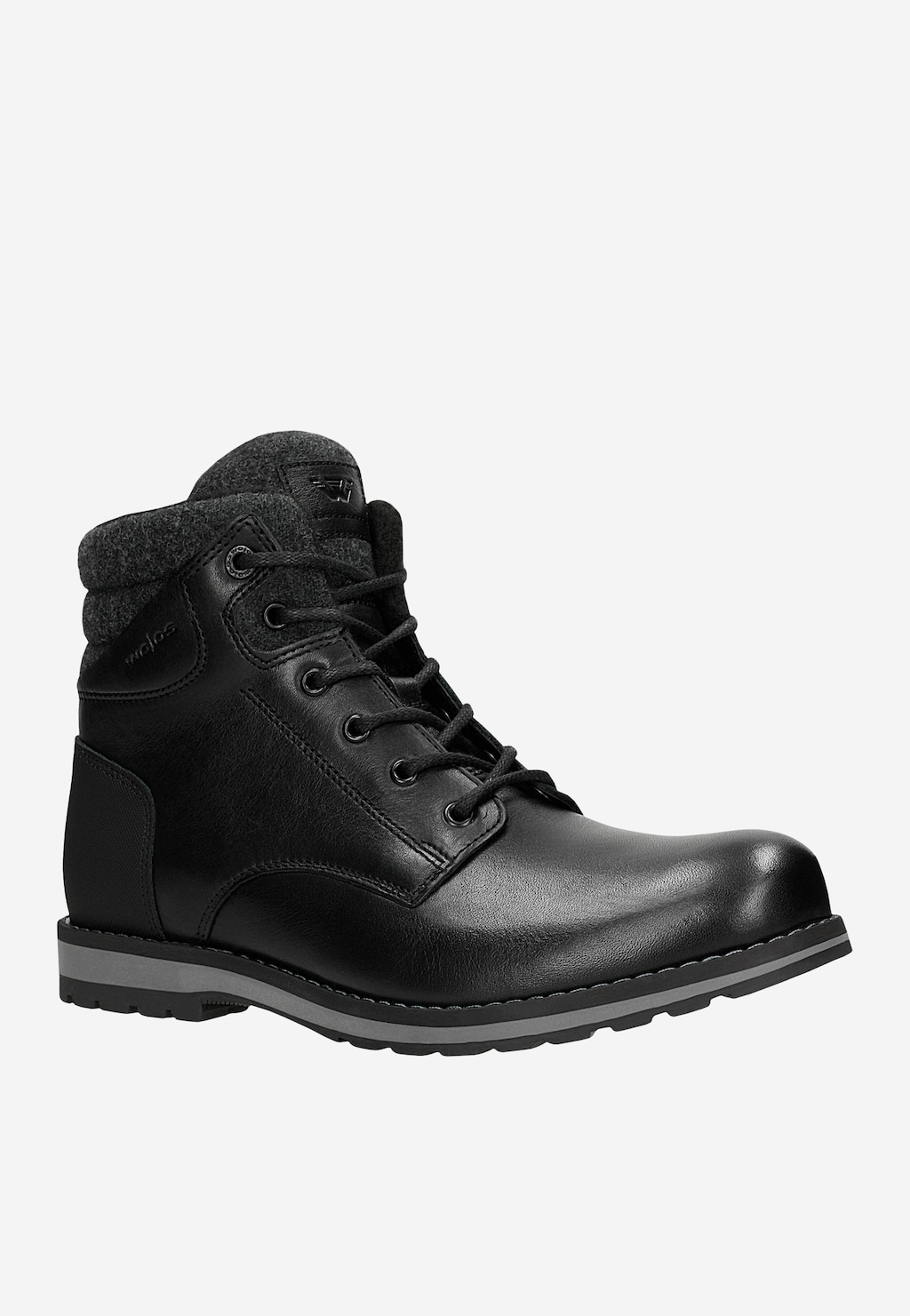 Černé pánské workery s izolační vrstvou 24105-51 Widok 3