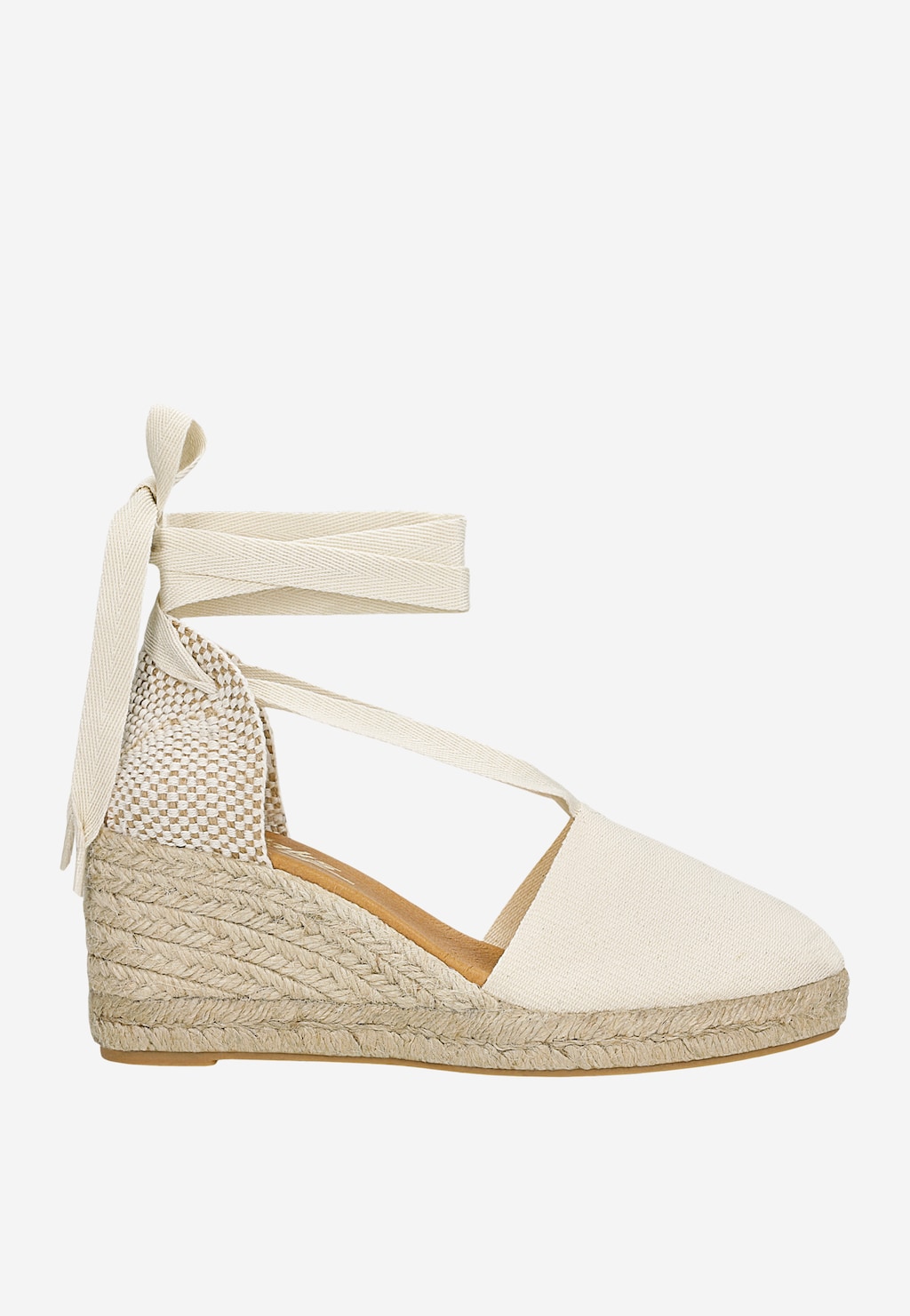 Béžové uzavřené espadrilky RELAKS R7600214 Widok 1