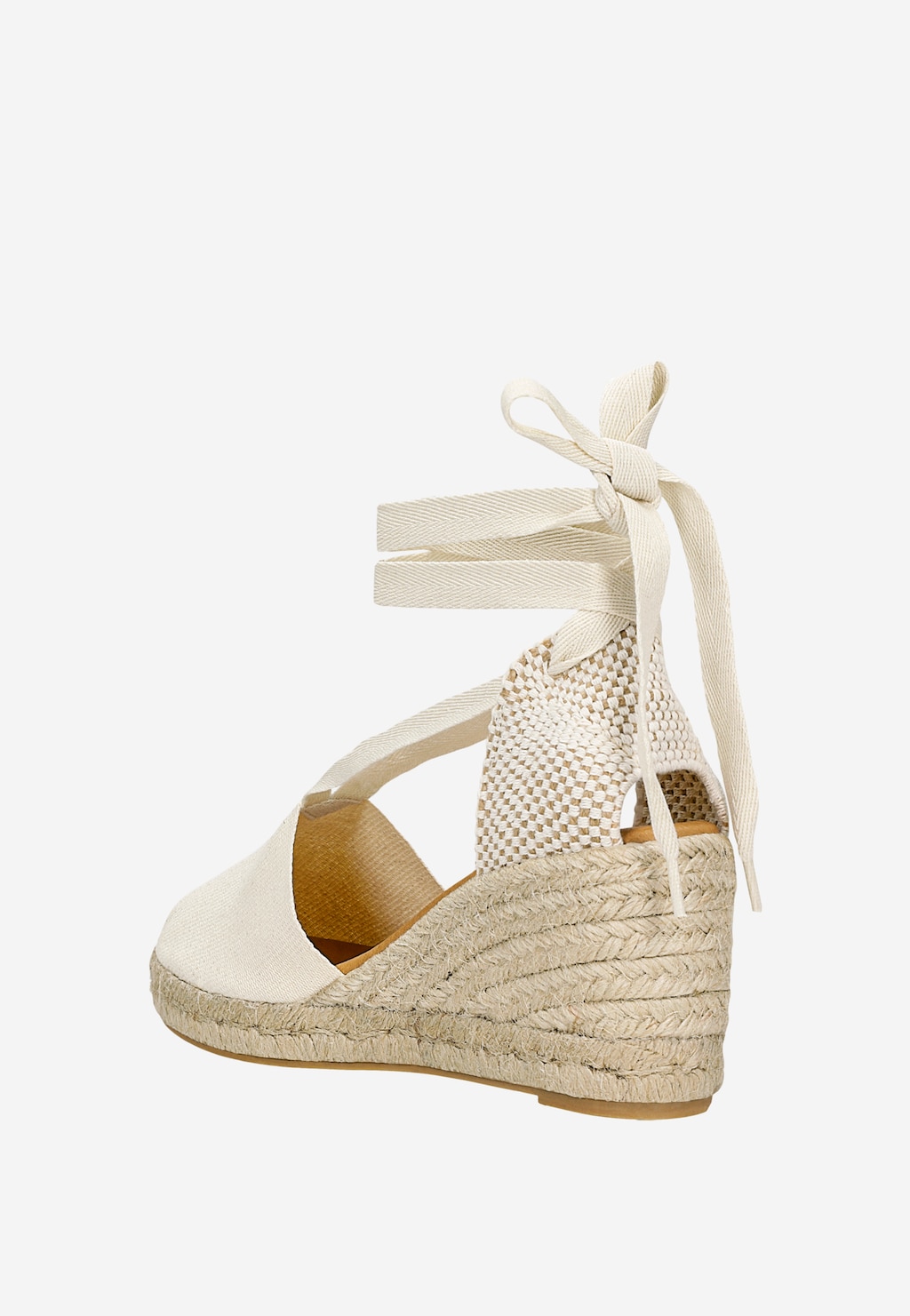 Béžové uzavřené espadrilky RELAKS R7600214 Widok 3