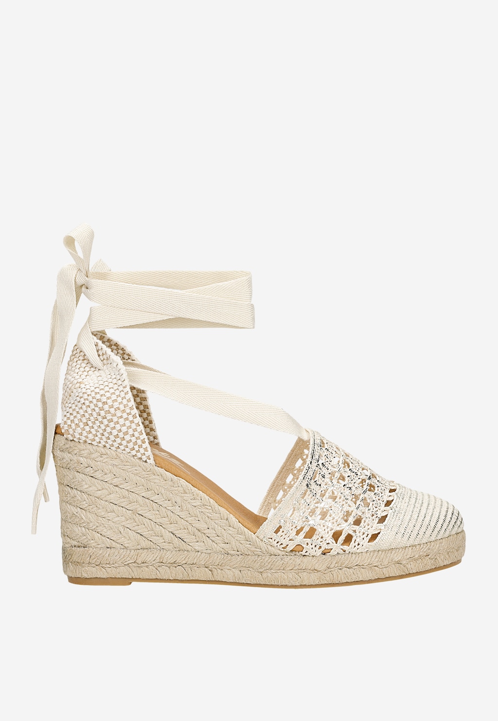 Béžové espadrilky RELAKS v boho stylu R7600314 Widok 1