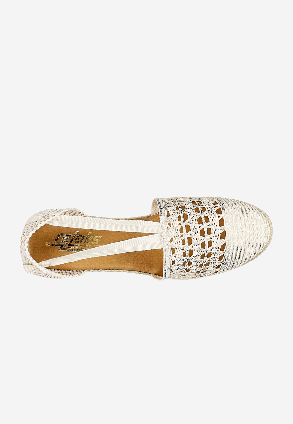 Béžové espadrilky RELAKS v boho stylu R7600314 Widok 4