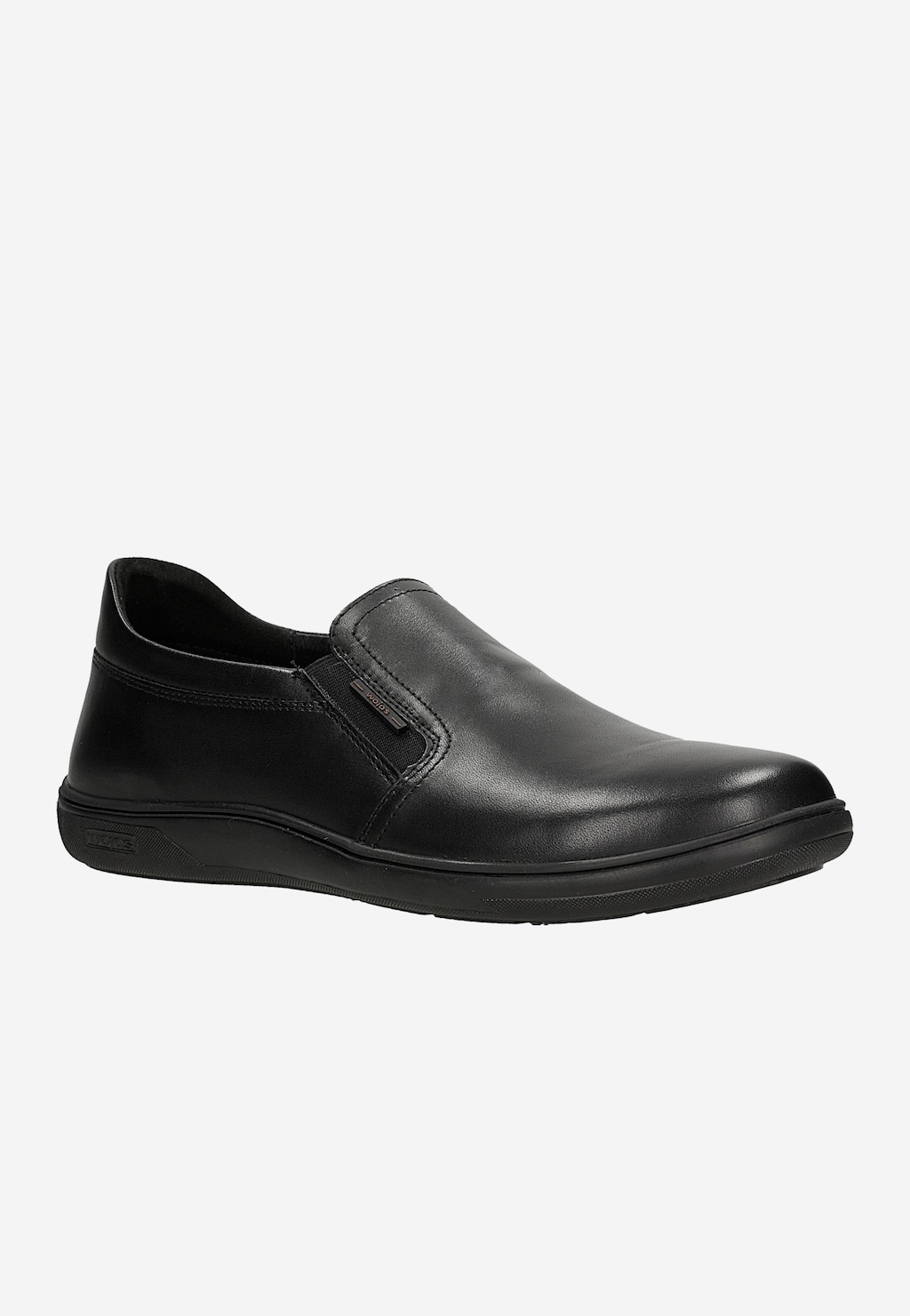 Černé pánské mokasíny z lícové kůže 10255-51 Widok 2