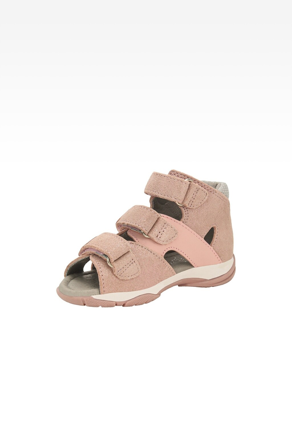 Ružové sandálky pre dievčatko s ligotavou vložkou BARTEK 84405-85 Widok 3