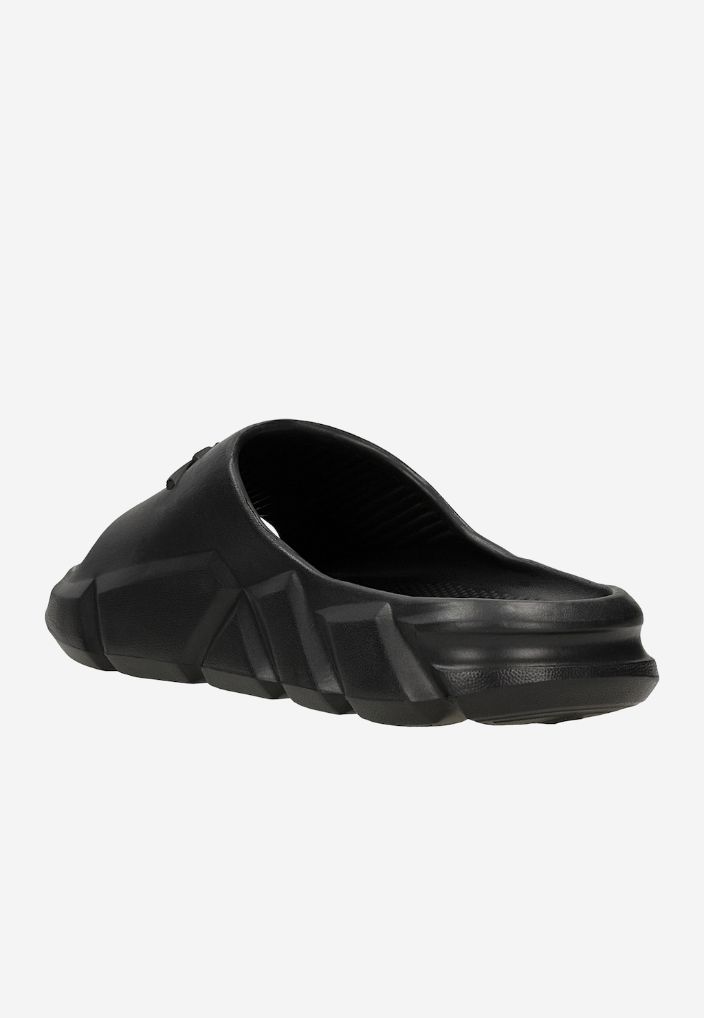 Czarne futurystyczne klapki męskie RELAKS R32006-11 Widok 3