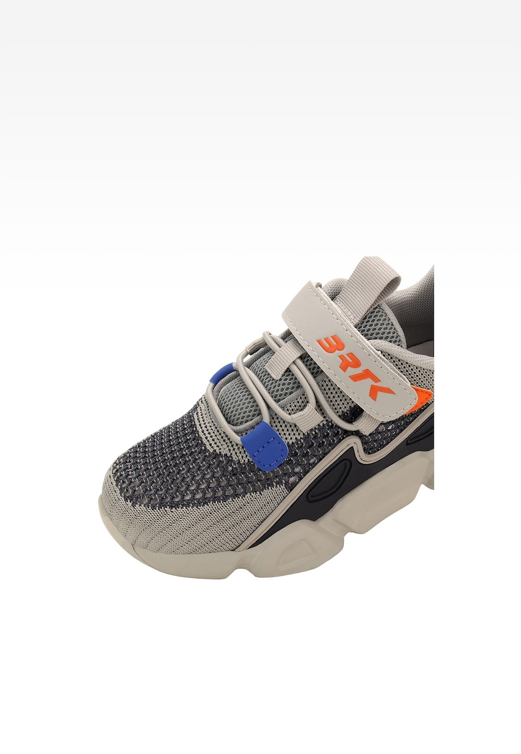 Chłopięce sneakersy z elastyczną siateczką i rzepem BARTEK 87007-10 Widok 8