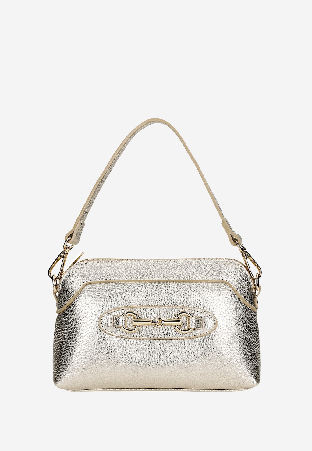 Mała złota torebka wizytowa ze złotymi elementami 80155-58 Widok 5