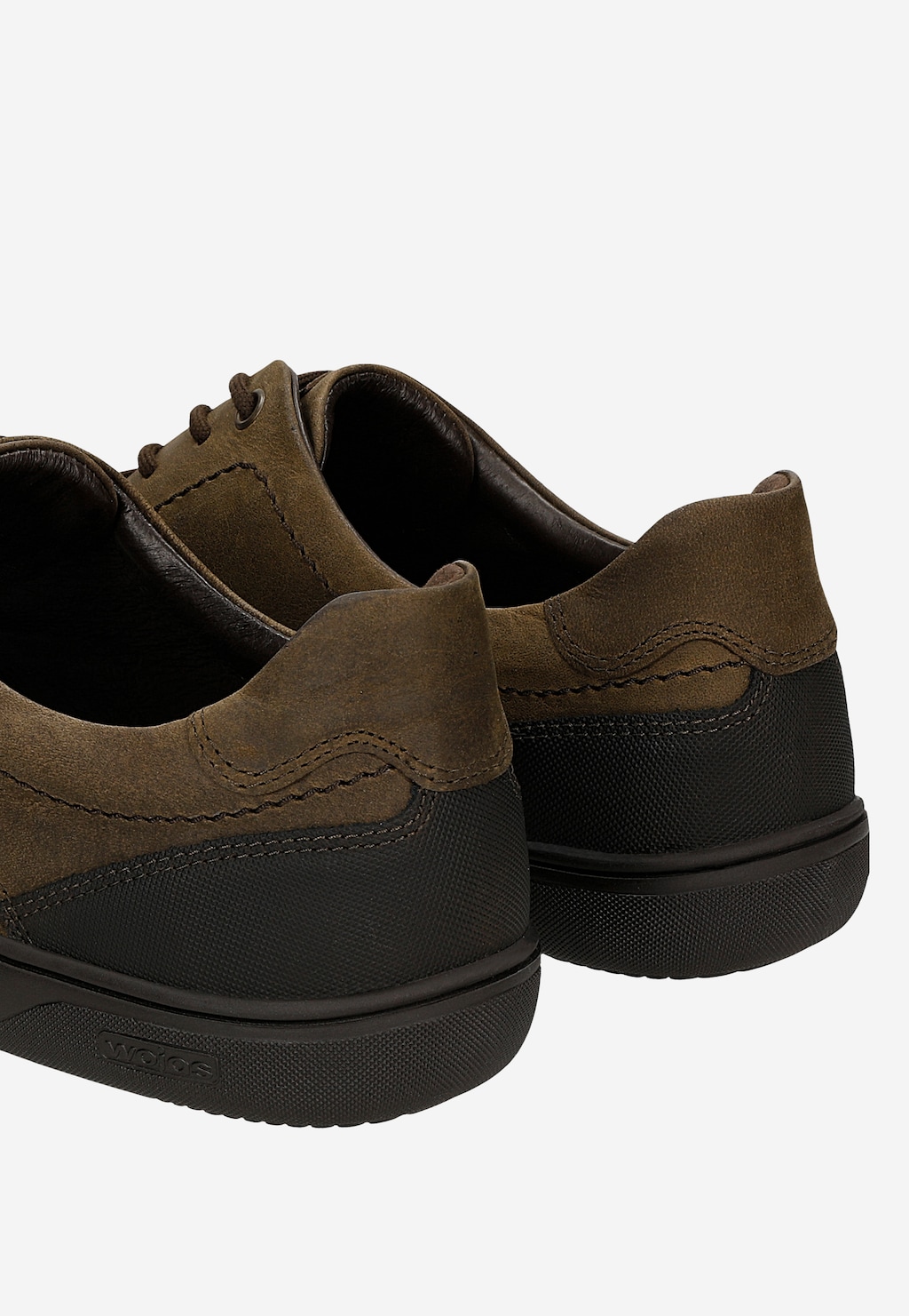 Hnědé šněrovací polobotky pánské 10266-82 Widok 6