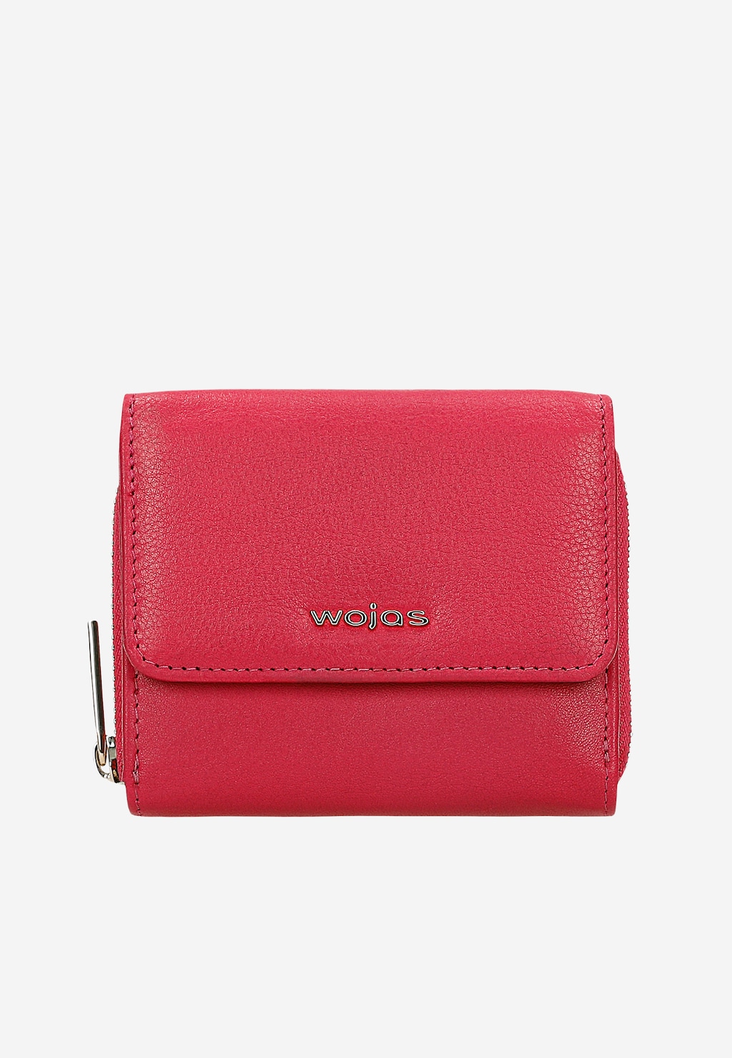 Mały różowy portfel damski ze złotymi elementami 91021-45 Widok 2