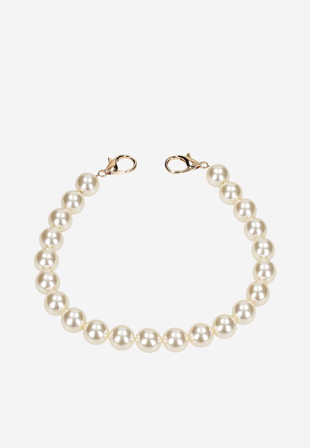 Doczepiana ozdoba ze złotymi uchwytami i perełkami 98542-19 Widok 2