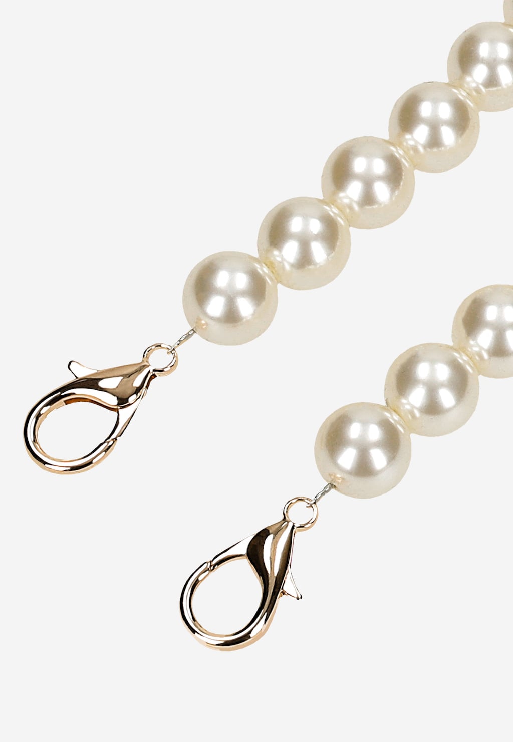 Doczepiana ozdoba ze złotymi uchwytami i perełkami 98542-19 Widok 3