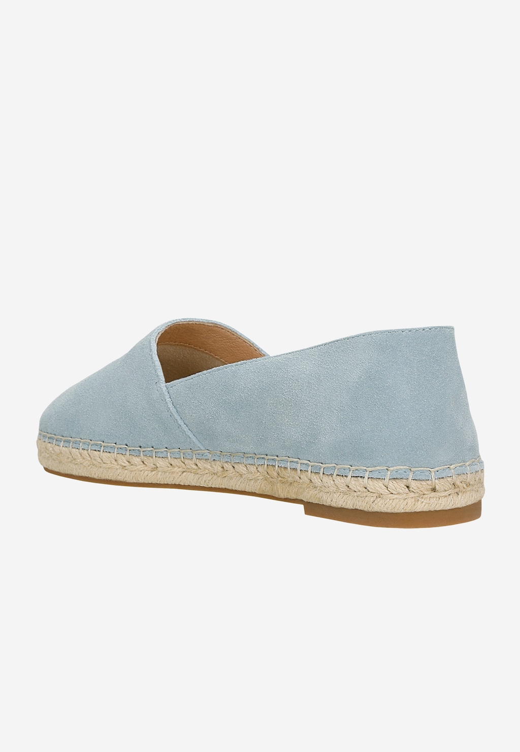 Svetlomodré dámske espadrilky z velúru 46325-66 Widok 4