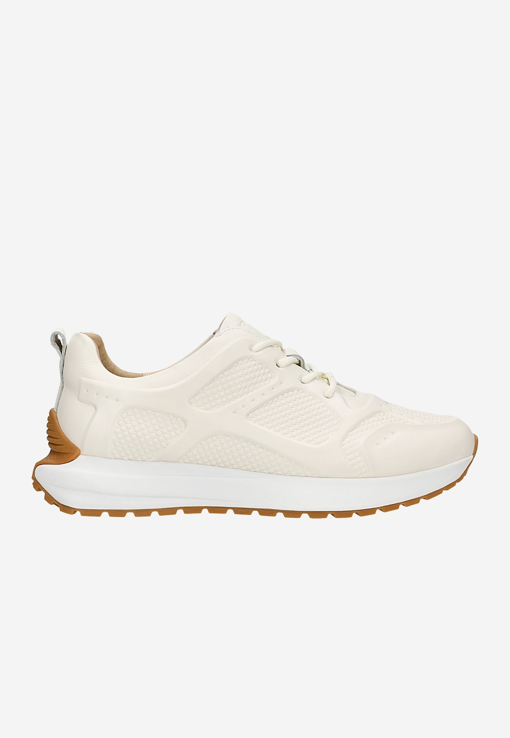 Béžové dámské tenisky s ozdobnými reliéfy 46329-54 Widok 2