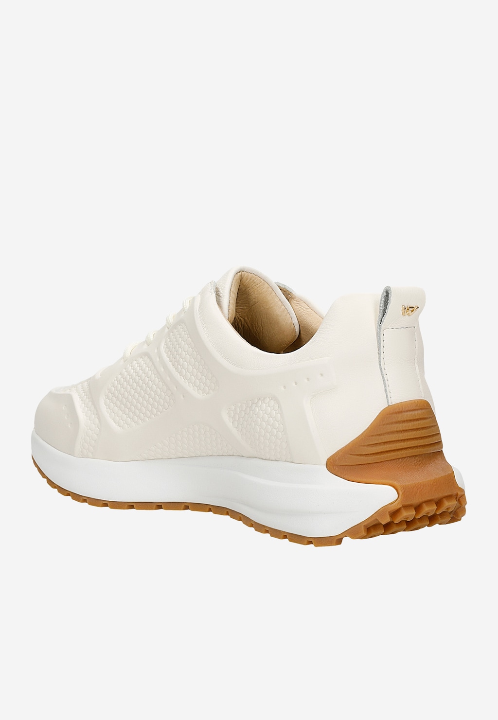 Béžové dámské tenisky s ozdobnými reliéfy 46329-54 Widok 4