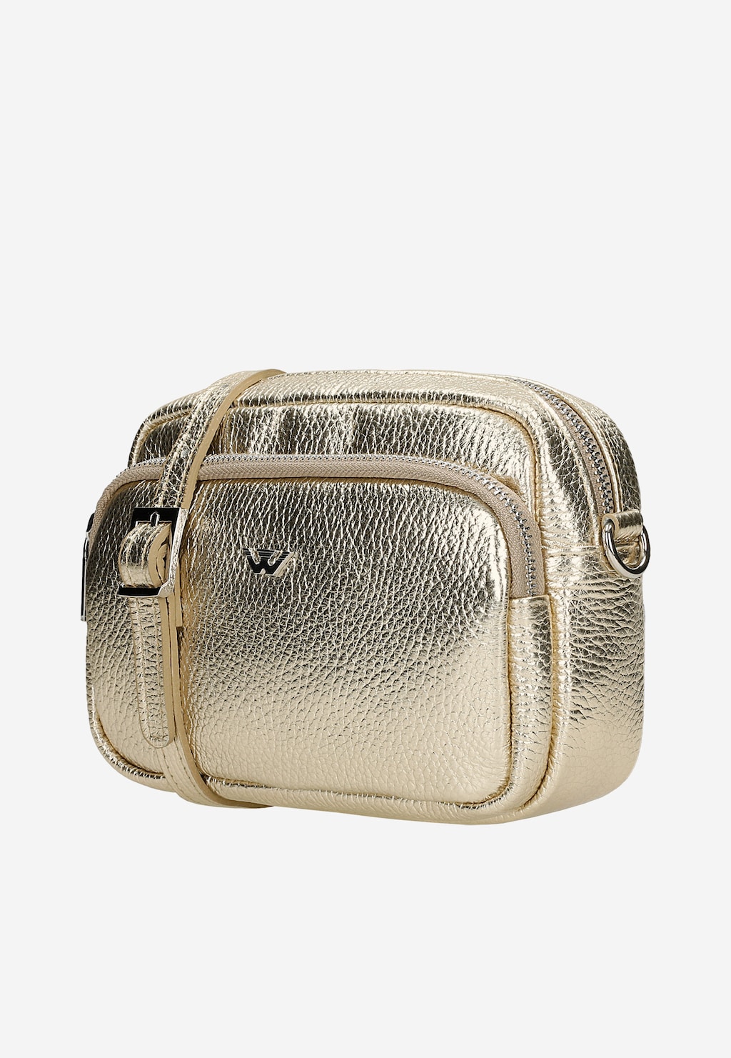 Mała złota torebka damska crossbody 80317-59 Widok 3