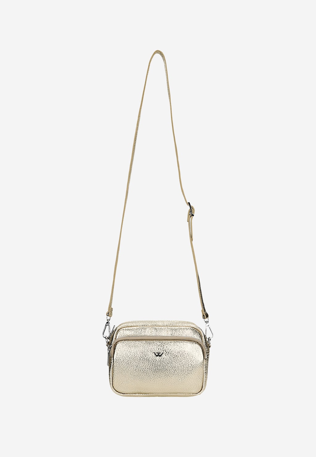 Mała złota torebka damska crossbody 80317-59 Widok 5