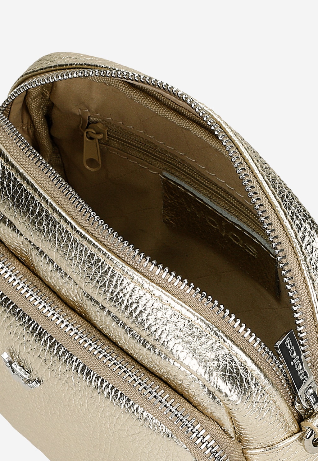 Mała złota torebka damska crossbody 80317-59 Widok 8