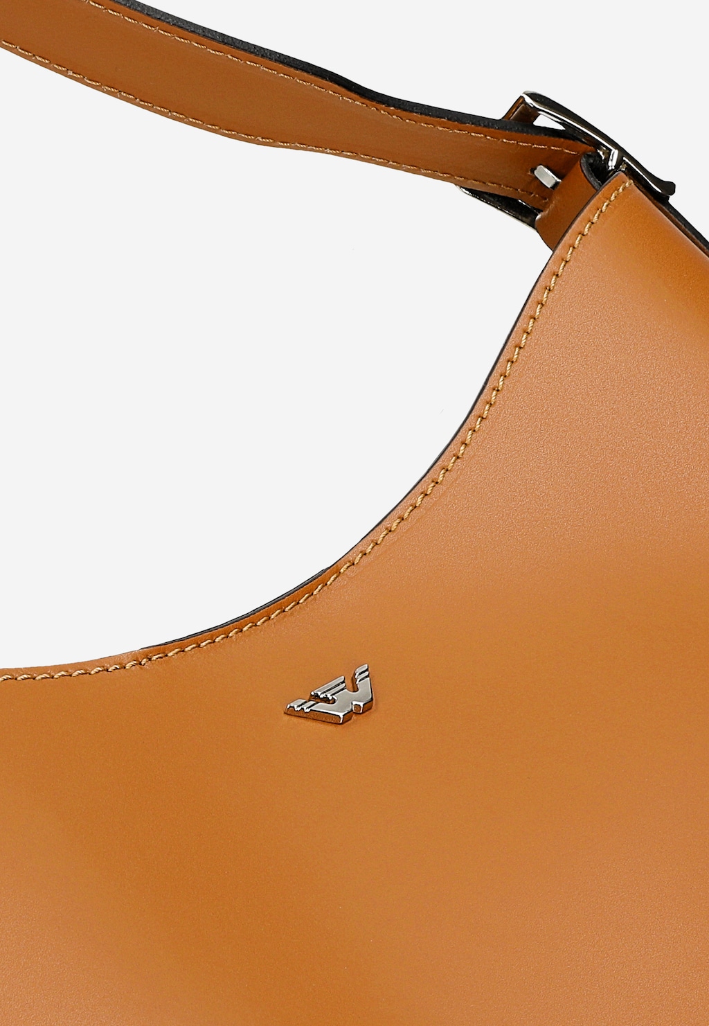 Velká dámská kožená kabelka v hnědé barvě 80182-53 Widok 8