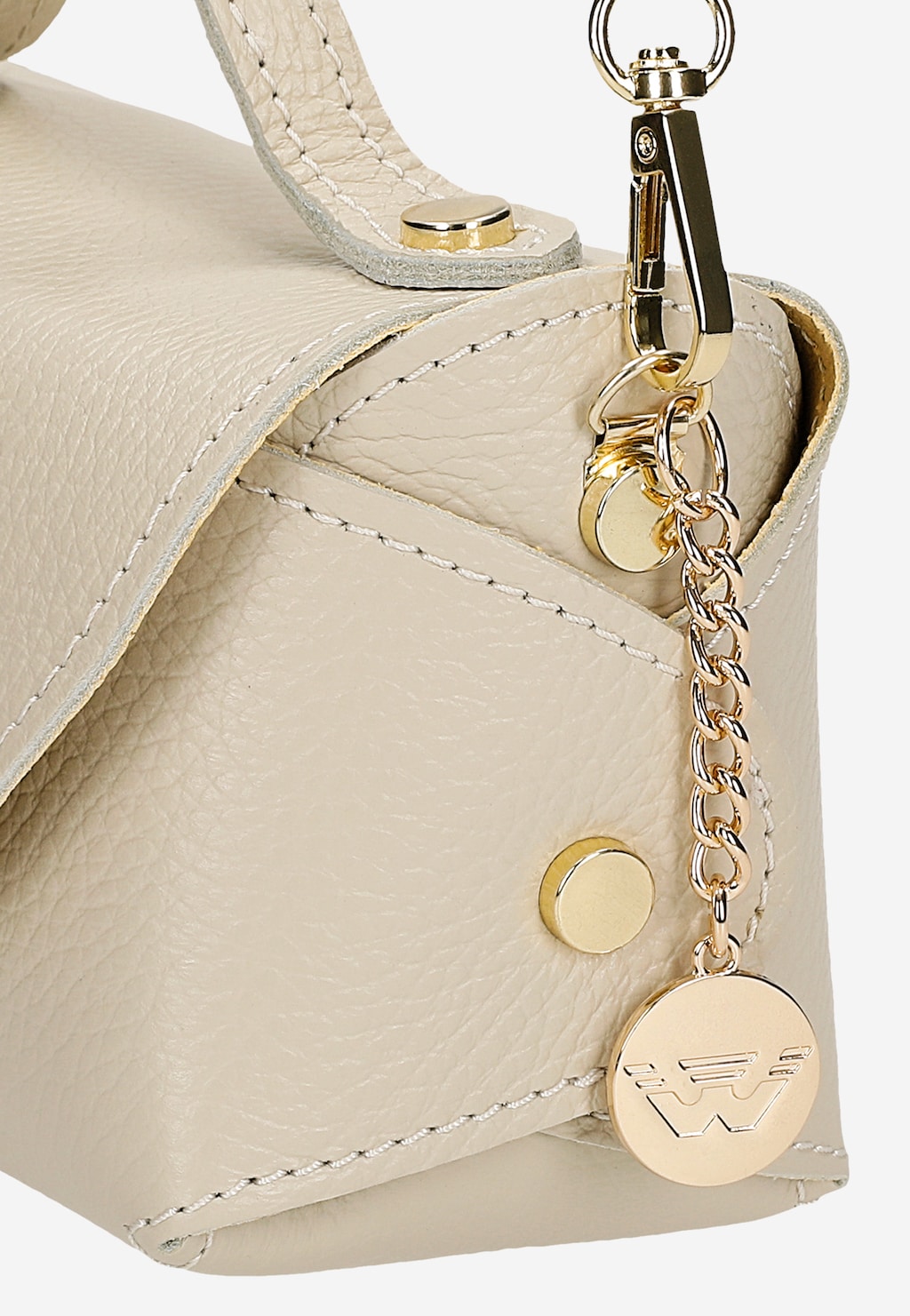 Mała wizytowa torebka ze złotym łańcuchem 80189-54 Widok 7