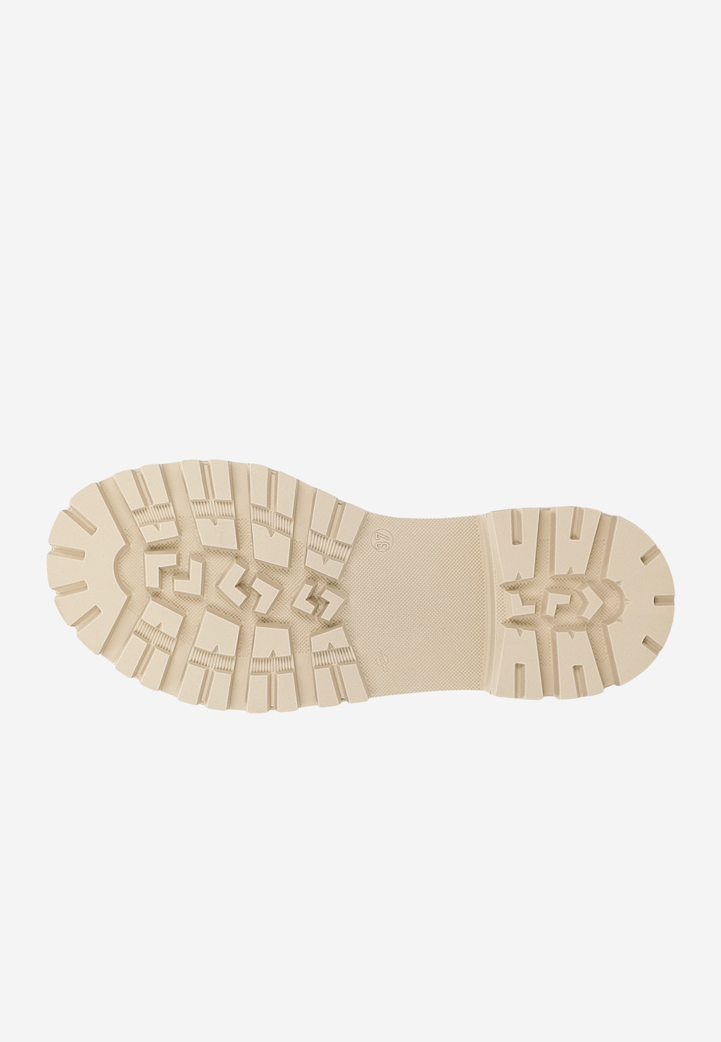 Beżowe sandały na podeszwie z głębokim bieżnikiem 76191-54 Widok 6