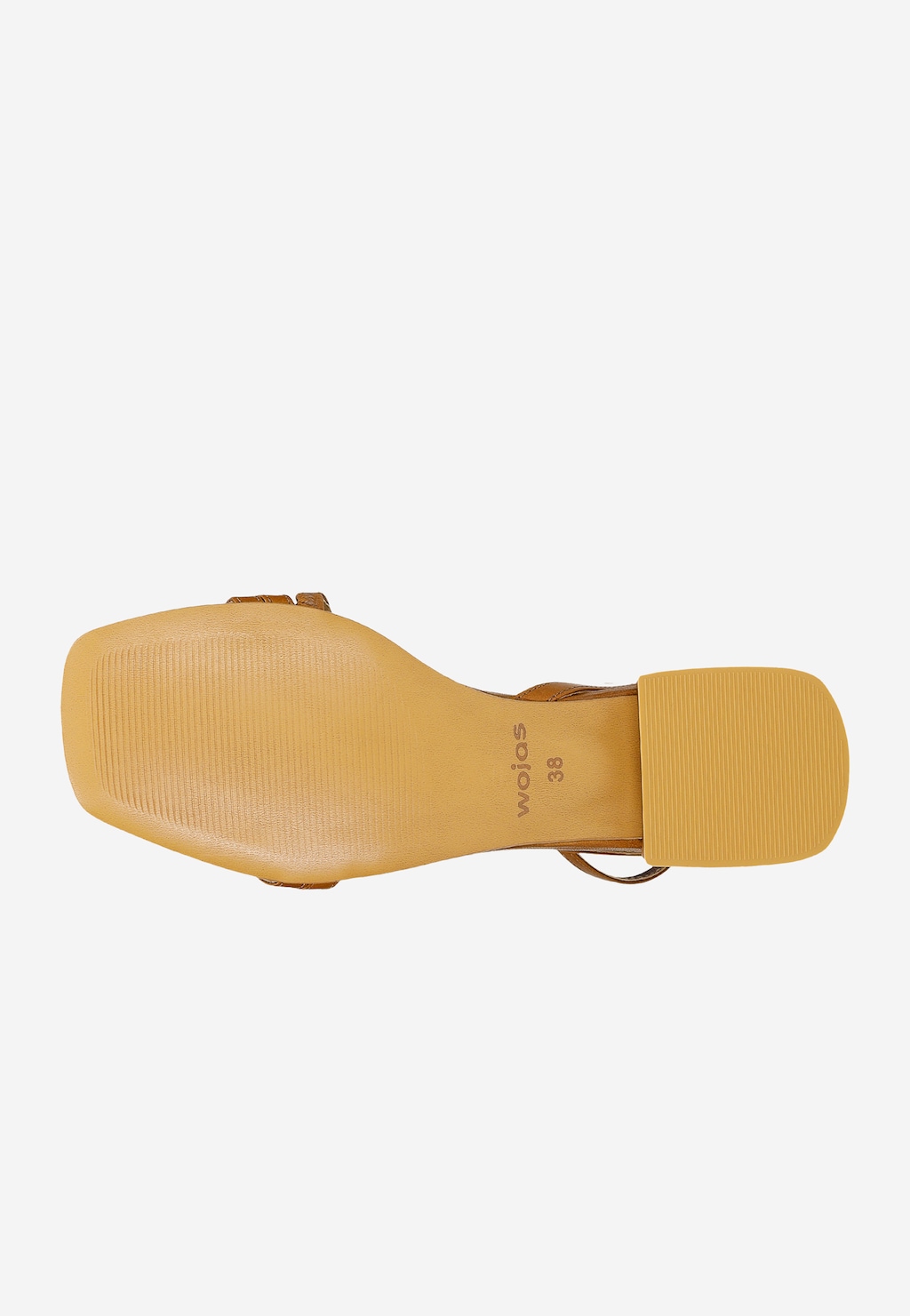 Hnedé dámske sandále z lícnej kože 76222-53 Widok 6