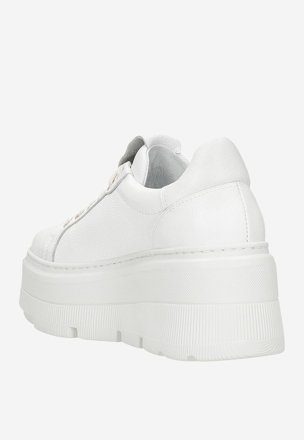 Bílé tenisky na vysoké platformě 46352-59 Widok 4