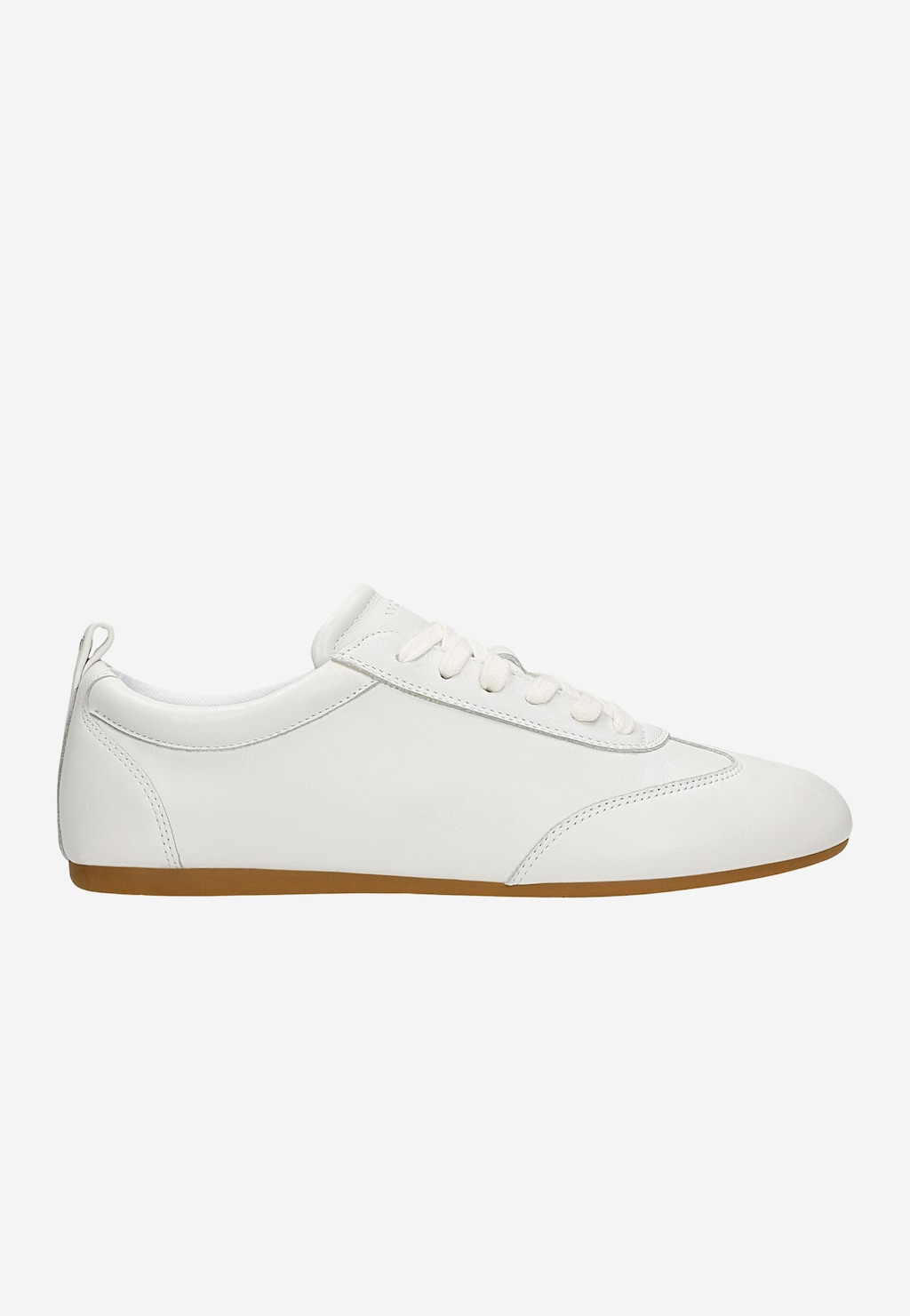 Bílé dámské sneakersy z lícové kůže 46347-59 Widok 2