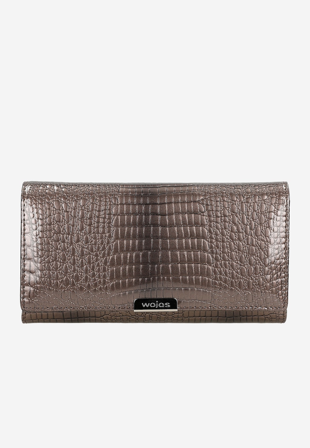 Velká béžová dámská peněženka z lakované kůže 91088-34 Widok 2