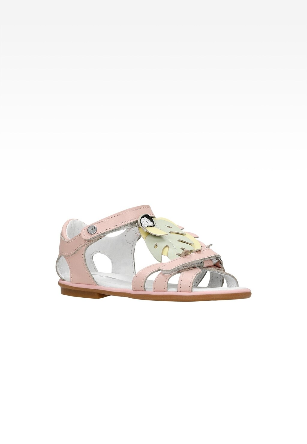 Sandały BARTEK 16182036  II, dla dziewcząt, jasny róż Widok 2