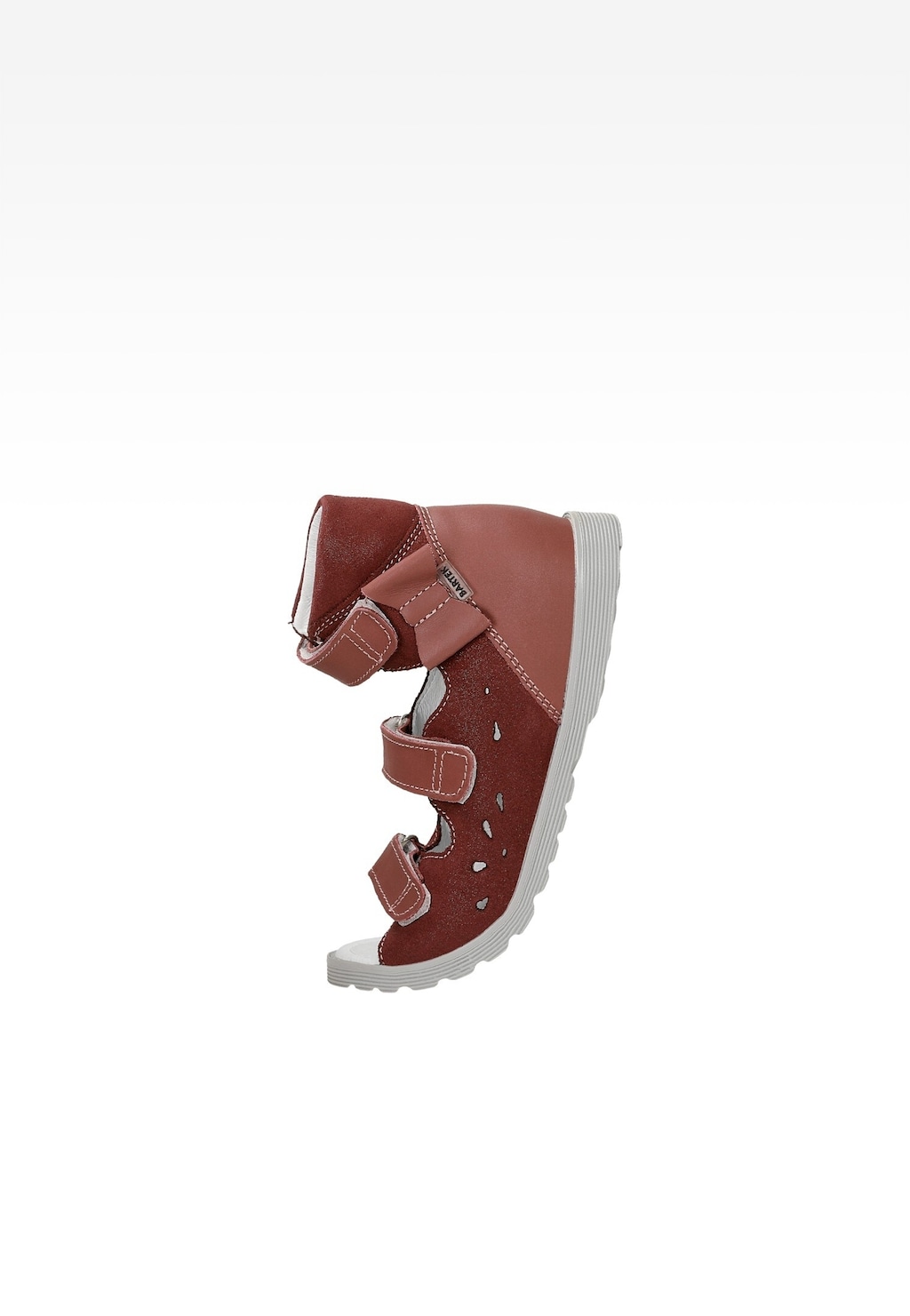 Bordó uzavřené sandály BARTEK 86803-026 Widok 8