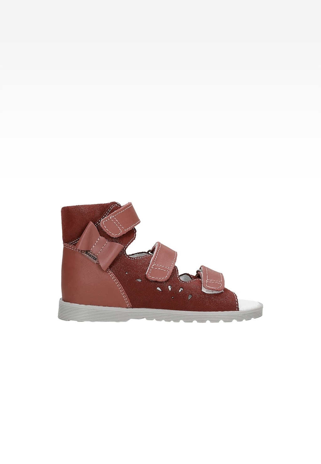 Bordové sandále pre dievčatá BARTEK 81803-026 Widok 1