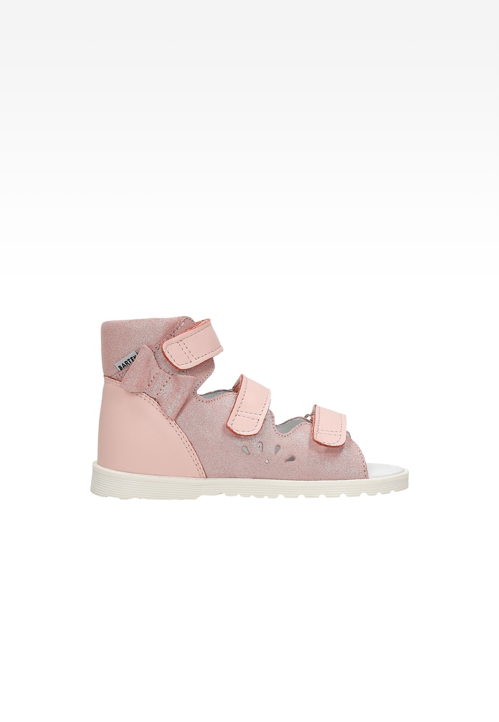 Ružové uzavreté sandále pre dievčatá BARTEK 81803-027 Widok 1