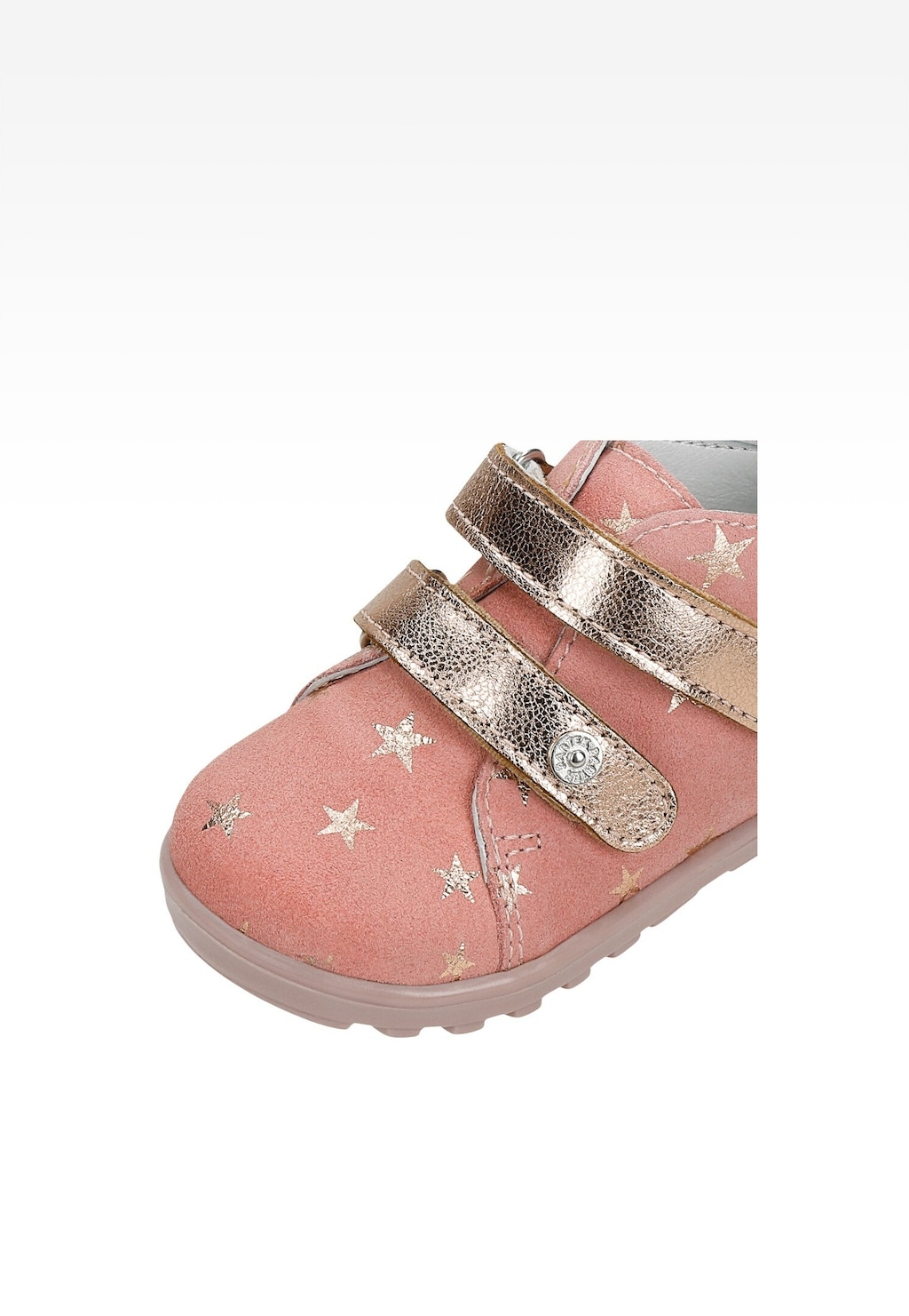 Růžové kotníčkové boty pro dívky se zlatými prvky BARTEK 86315-75 Widok 7