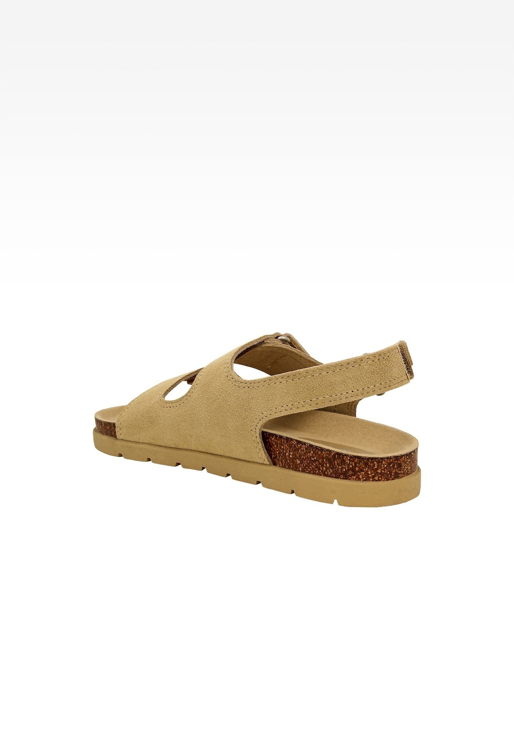 Béžové sandály na korkové podrážce BARTEK 89000-14 Widok 4