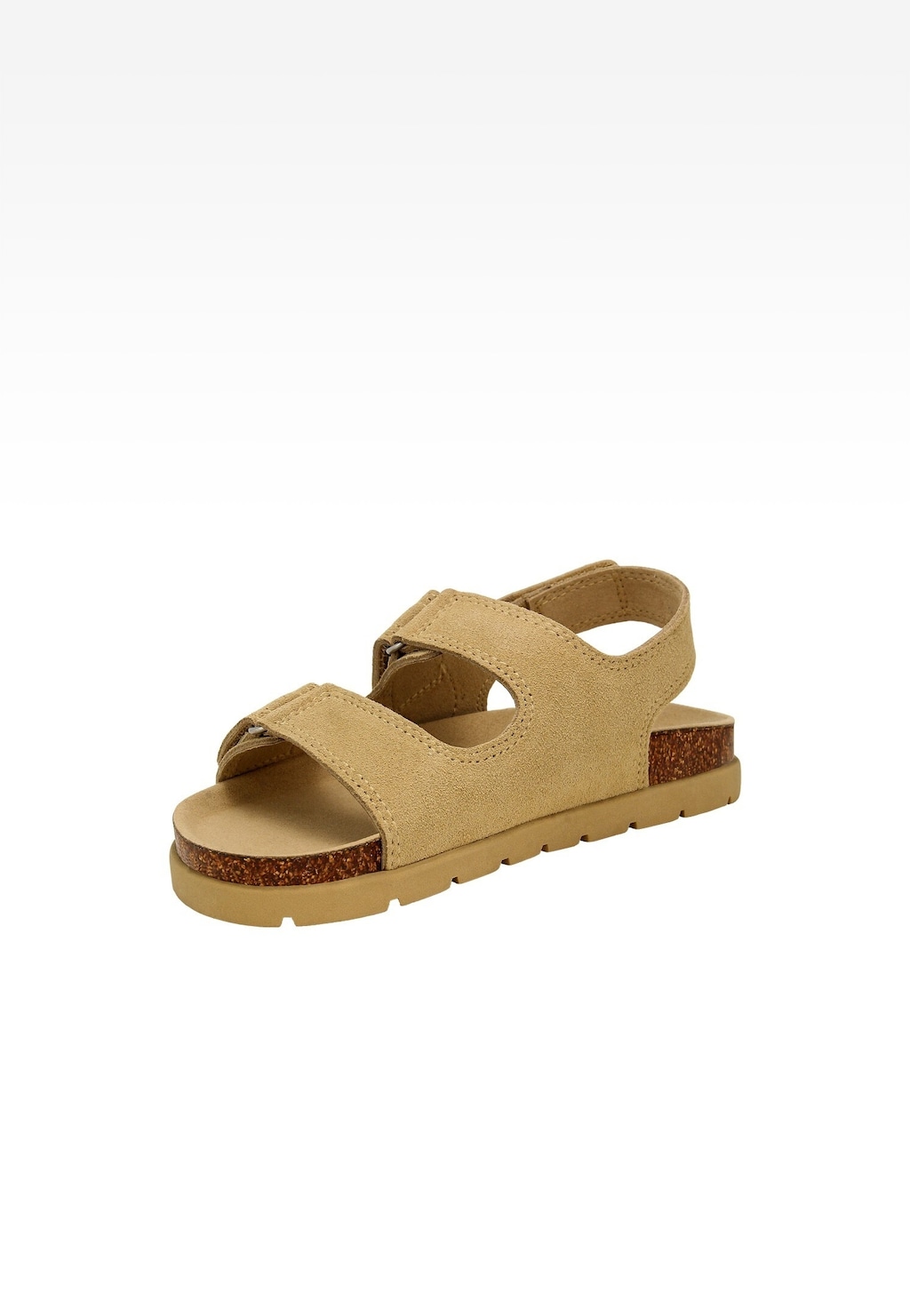 Béžové sandály na korkové podrážce BARTEK 89000-14 Widok 3